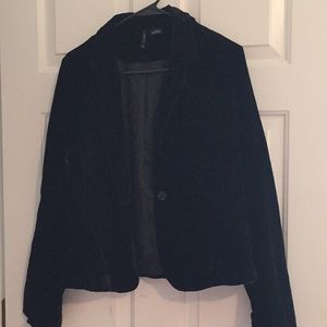 Velvet Blazer